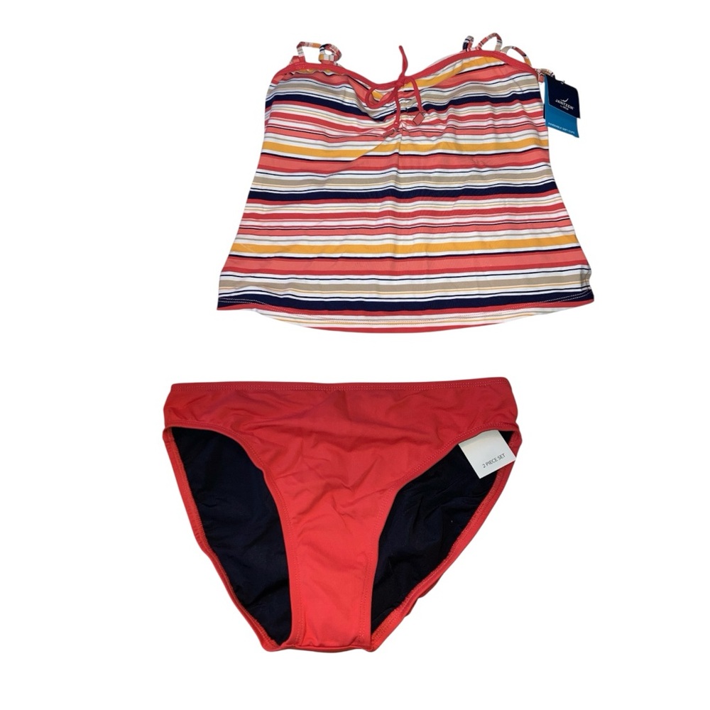 Jantzen Multicolor Striped Bikini Set